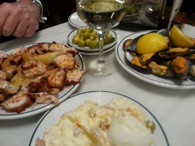 Tapas de la Cerveceria Alemana Tapas de la Cerveceria Alemana