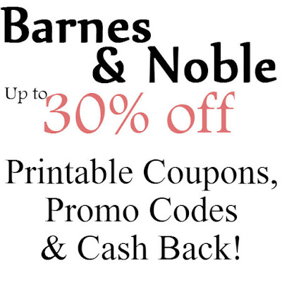 Barnes & Noble Printable Coupon February, March, April, May, June, July 2016