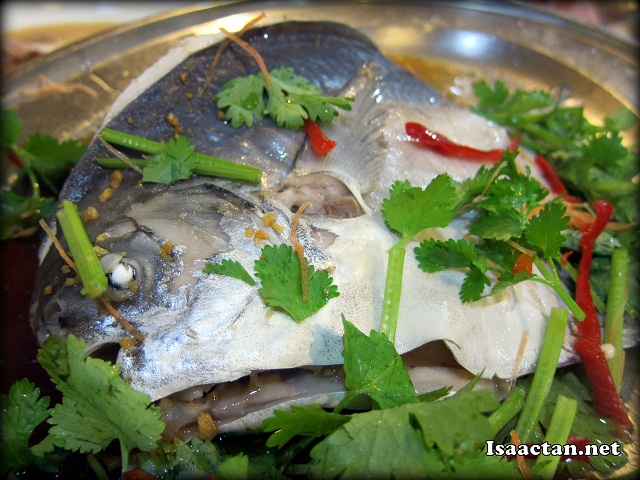 Steamed fish in Teo Chew style - RM60