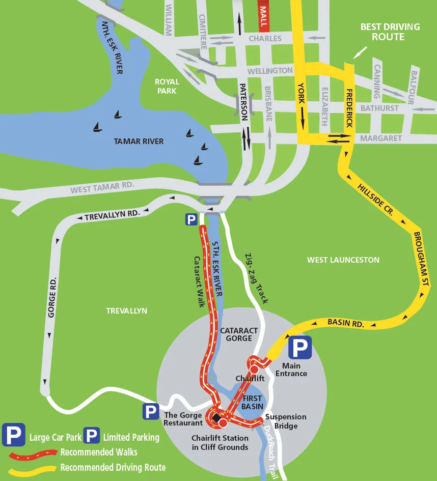 塔斯馬尼亞-景點-推薦-激流峽谷-Cataract-Gorge-Reserve-地圖-旅遊-自由行-澳洲-Tasmania-Launceston-Tourist-Attraction-Australia