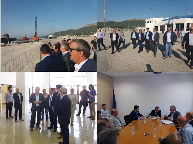 Θεσπρωτία: Ενημέρωση του Υπουργού Υποδομών και Μεταφορώνκατά την επίσκεψη τουστον Οργανισμό Λιμένος Ηγουμενίτσας