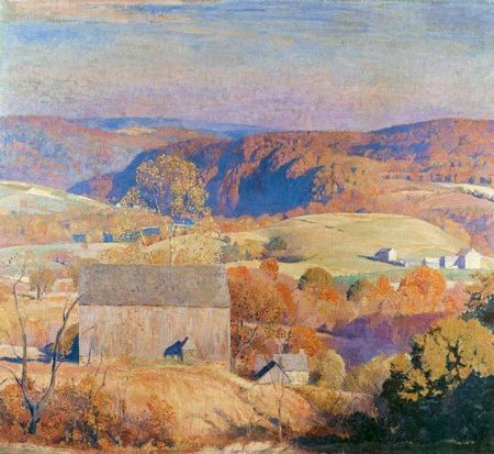 Daniel Garber Impressionist Painter Tutt Art Pittura Daniel Garber American Impressionist Landscape Painter Tutt Art