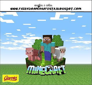 KIT DIGITAL MINECRAFT GRÁTIS - Arte Digital Grátis