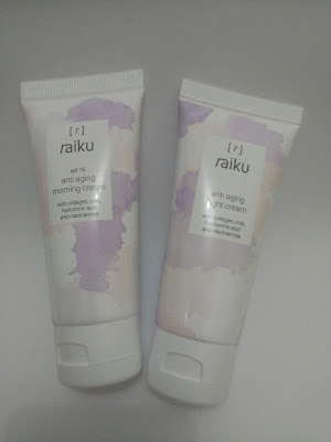 Morning cream dan night cream raiku 