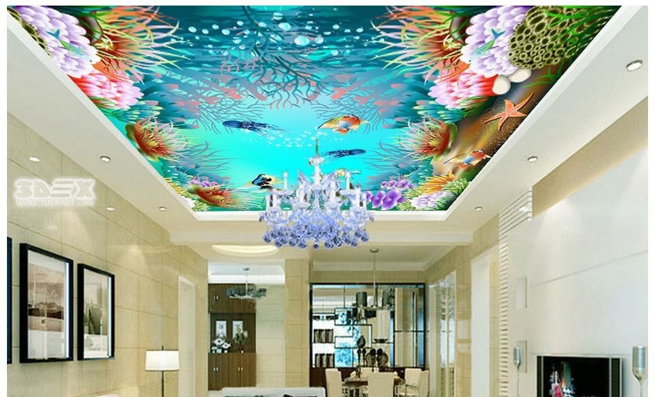 Extremly Amazing 3d False Ceiling Designs With Optical Illusion