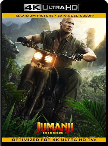 Jumanji En la selva (2017) 4K 2160p UHD [HDR] Latino [GoogleDrive]