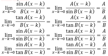 rumus limit trigonometri diperluas