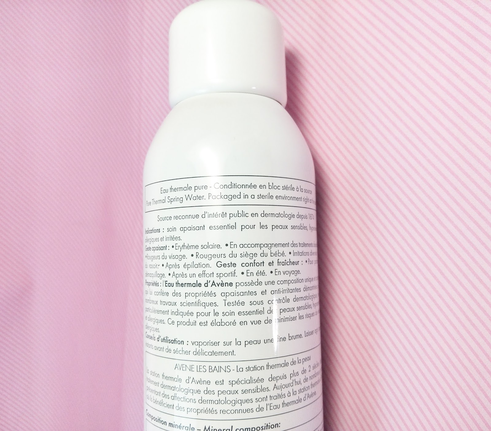 REVIEW] AVENE EAU THERMALE SPRING WATER 300ML (THE BEST FACIAL MIST I'VE EVER TRIED) Carolline