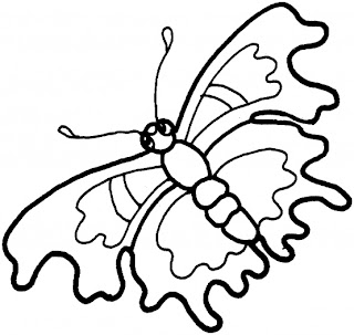butterfly coloring pages for kids