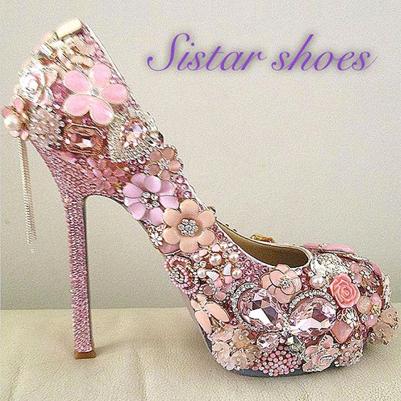 Fashion Designer Latest Bridal Wedding Party Footwear Designs