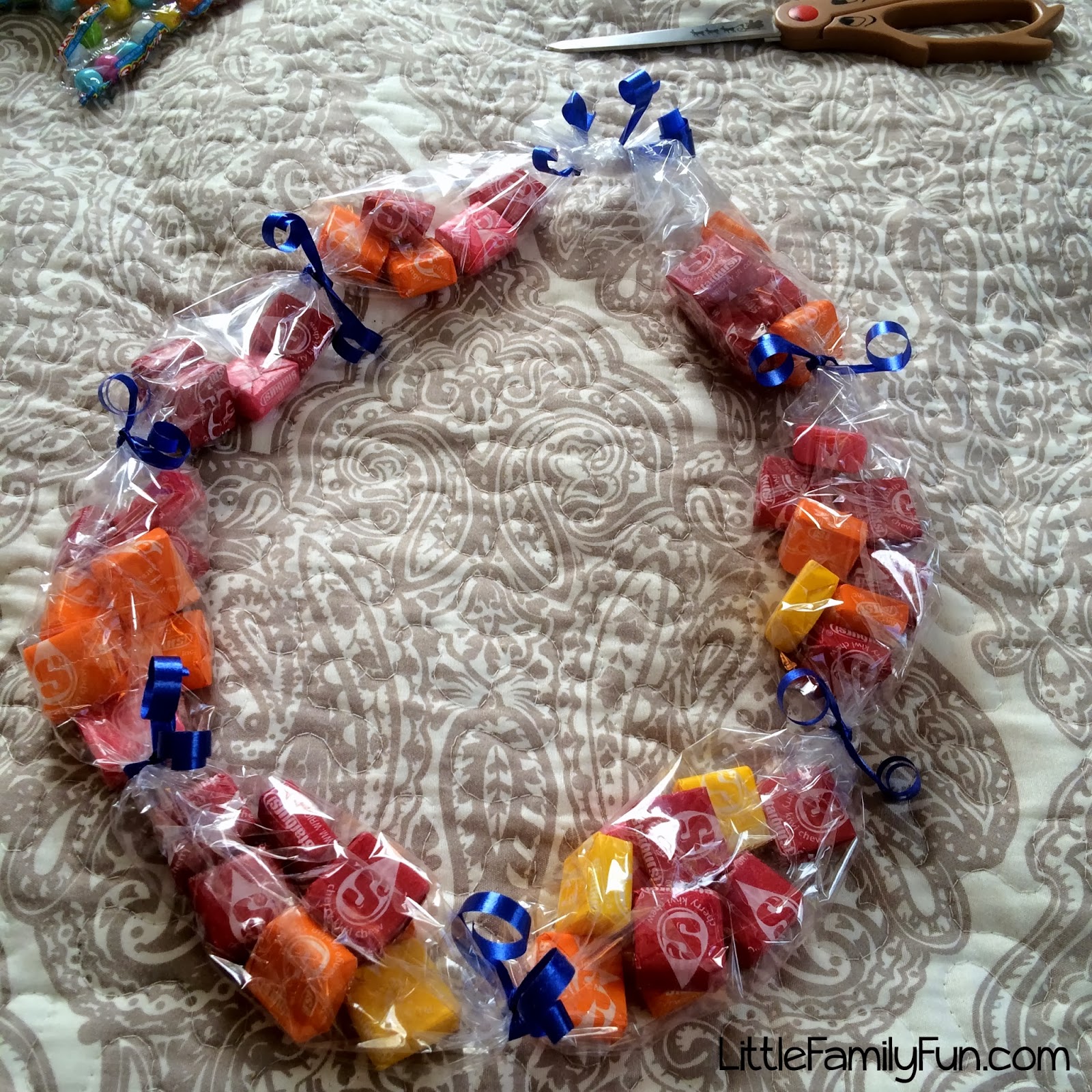 Little Family Fun How to Make Candy Necklaces