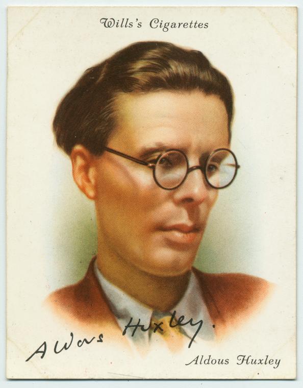 portrait of Aldous Huxley, author of 'After Many a Summer' (1939)