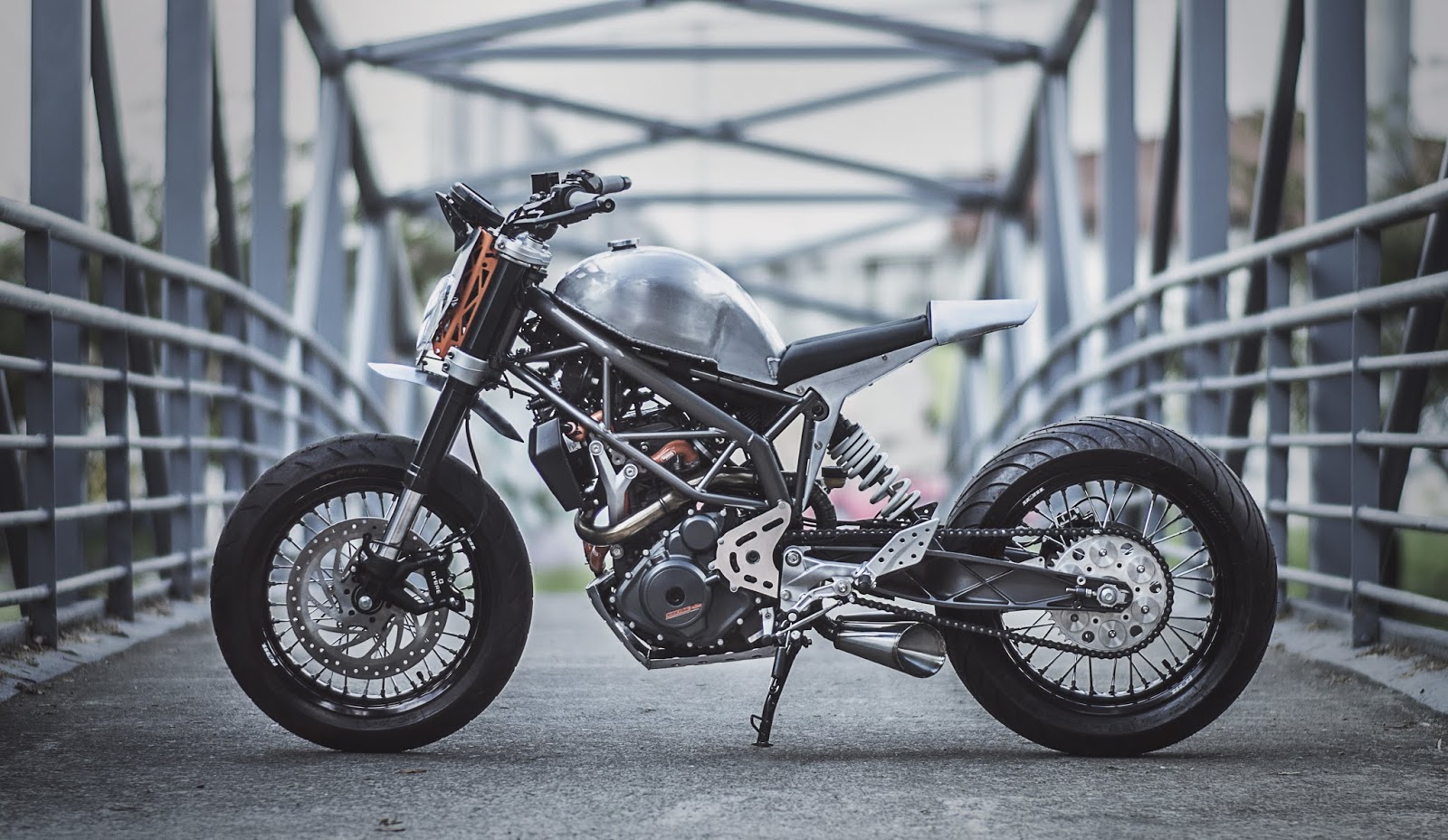 ktm duke 390 silver arrow by pasquale motors bogota motoauto