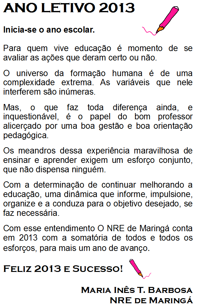 Paixão Por Ensinar Início do Ano