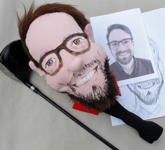 Custom Golf headcovers and puppets A perfect customised gift for the