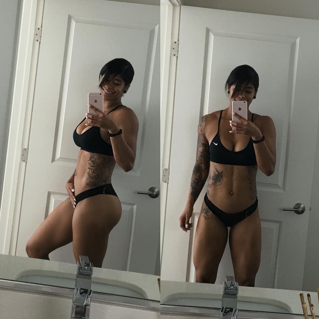 18 weeks Pregnant Massy Arias maintained a perfect six-pack stay fit.