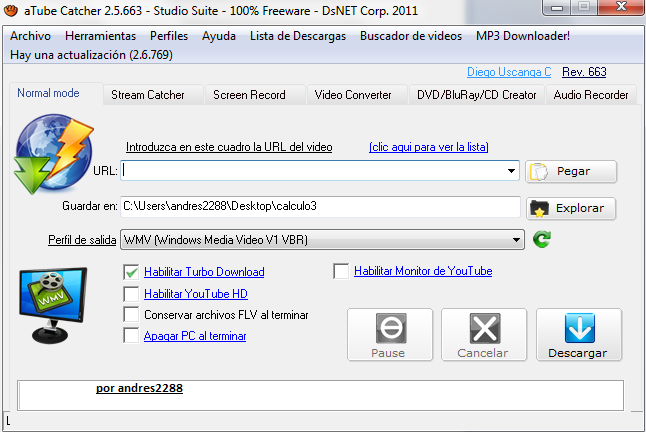 Descargar atube catcher gratis pagina oficial