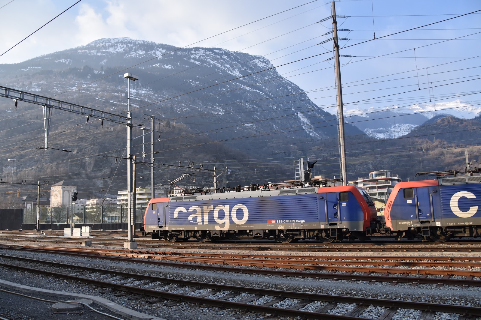 Trains and other things Milan, Domodossola, Brig
