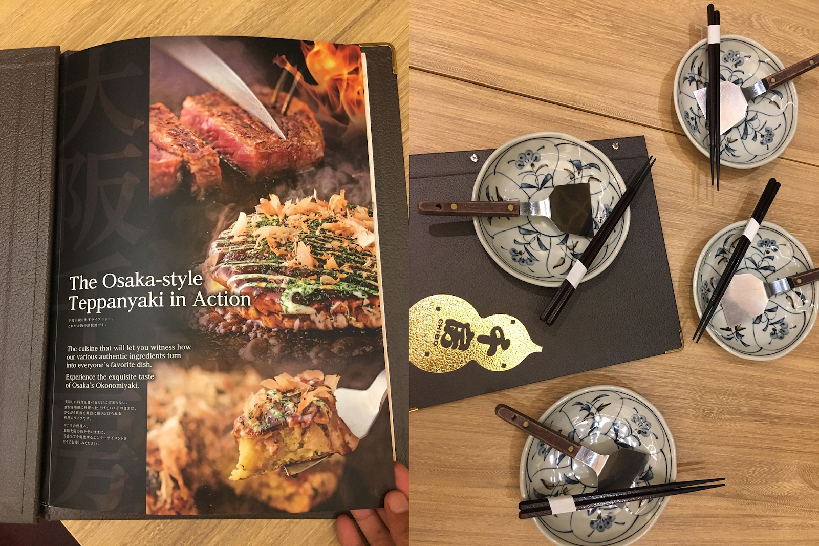 chibo okonomiyaki the podium menu