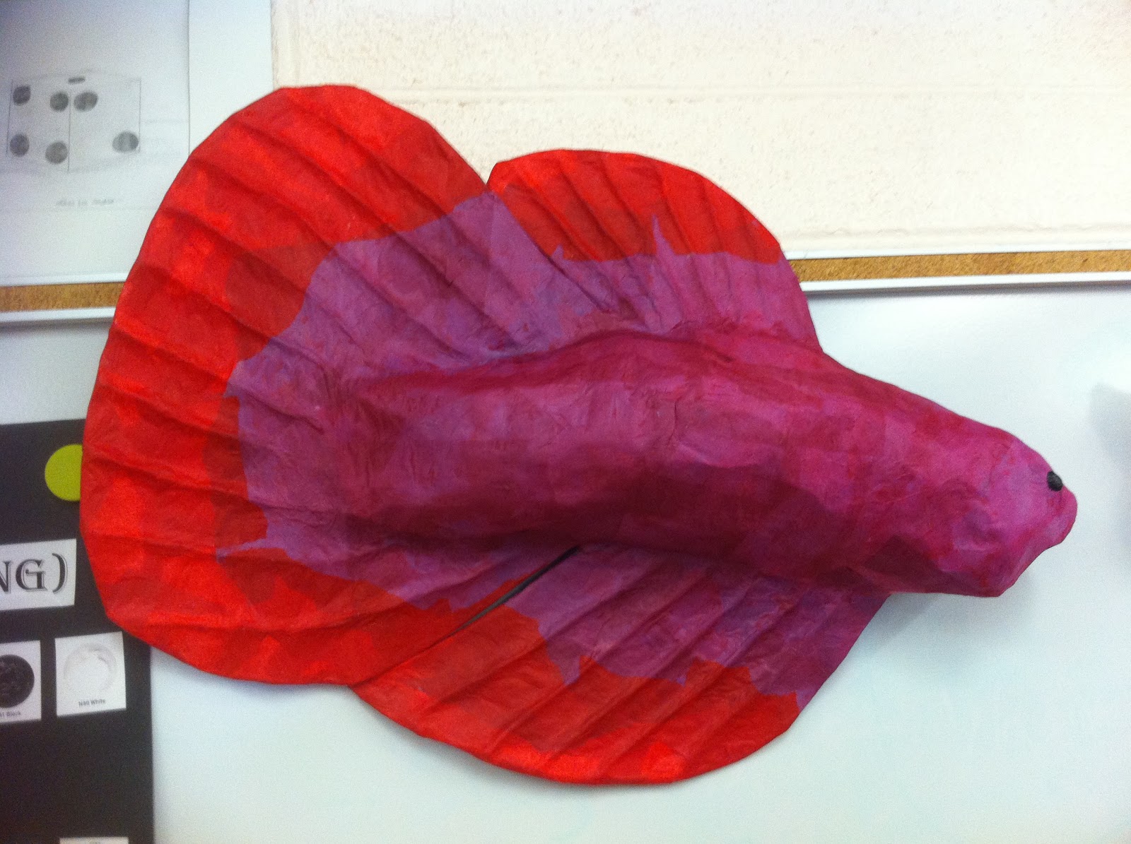 Paintings By Melissa: Papier-Mache Fish