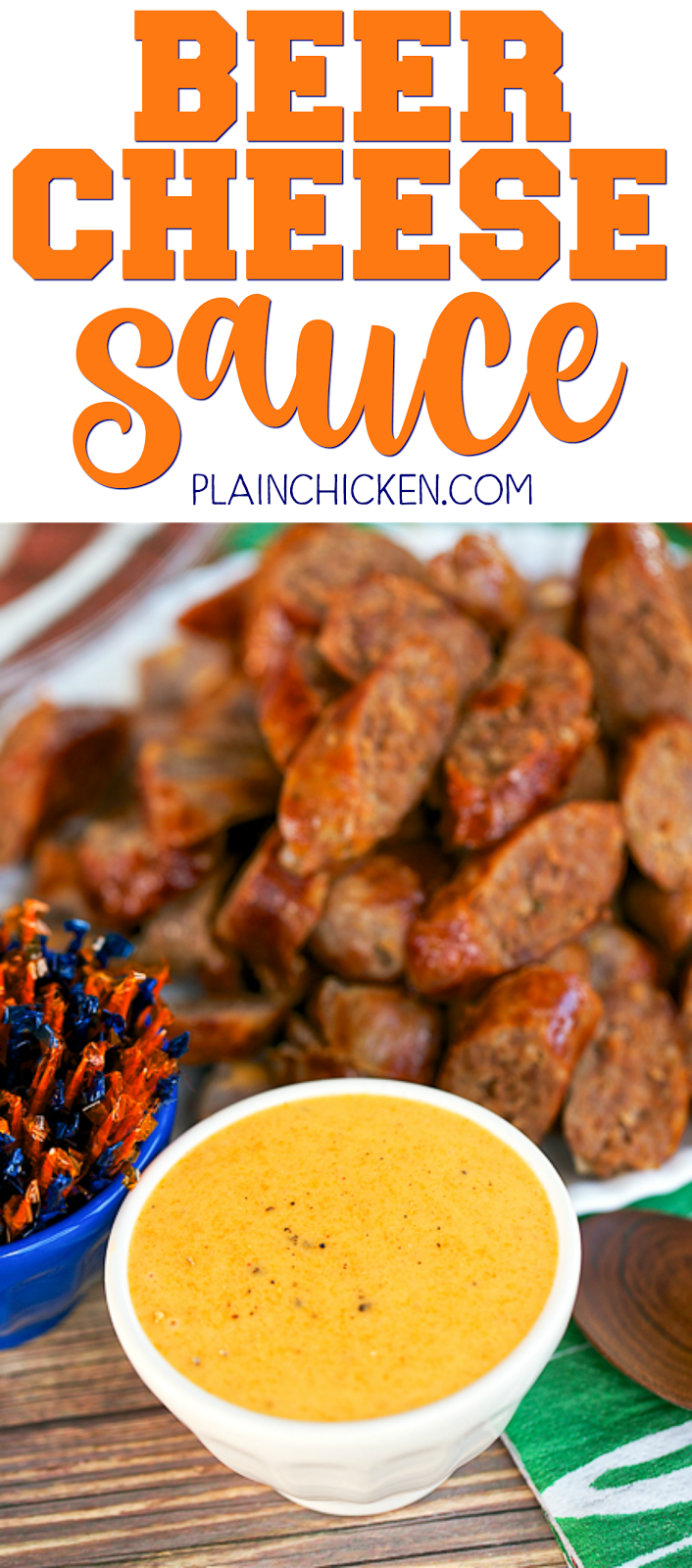 Beer Cheese Sauce Plain Chicken®