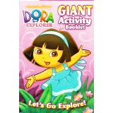 Dora The Explorer Giant Activity Booklet ~ Let's Go Explore (224 Pages) Best Price