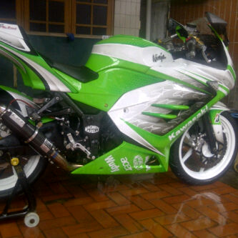 Top 8 Foto Modifikasi Motor Kawasaki Ninja 250 CC