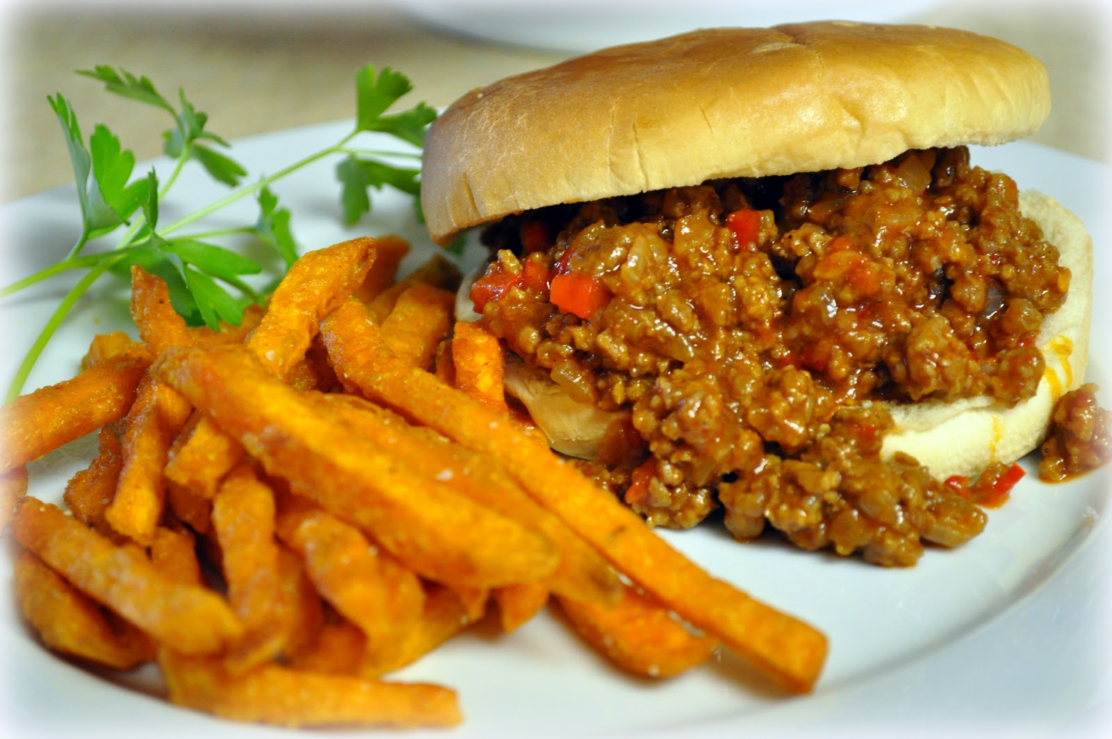 chubby chicks with oven mitts Sloppy Joes