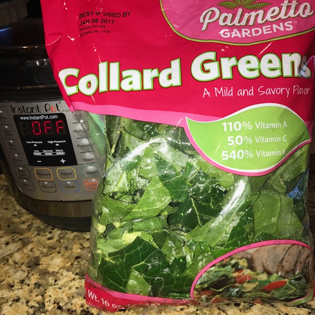 Food Under Pressure Best Ever Collard Greens [Pressure Cooker or