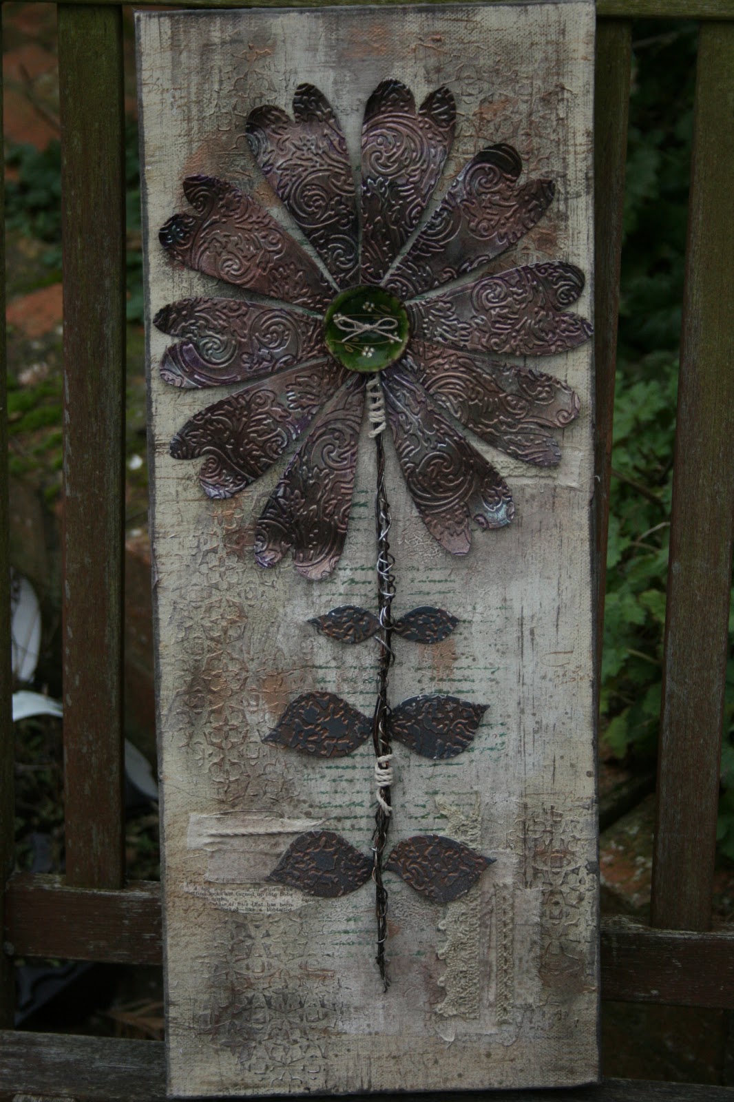 shabby dandelion Metal Petals