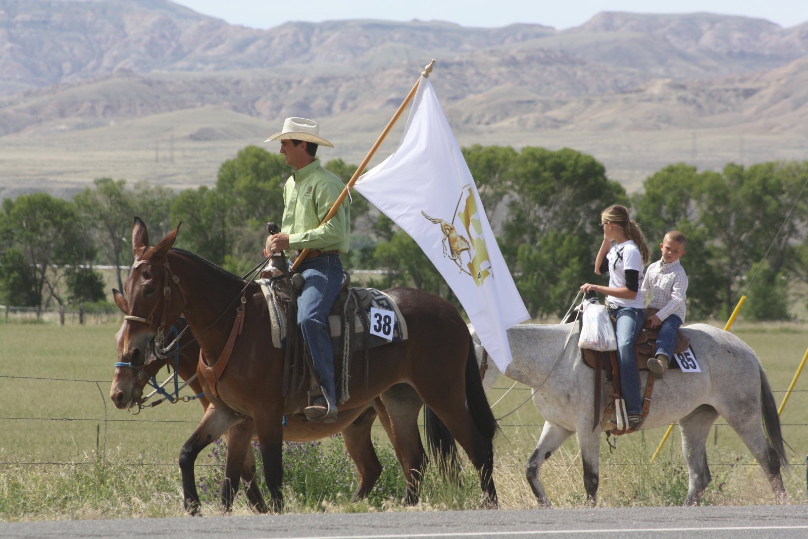 PairADice Mules Jake Clark Mule Day Parade