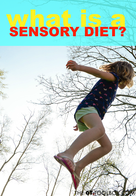 Wondering what a sensory diet is? This article explains what exactly a sensory diet looks like and how a sensory diet is used to help kids with a variety of sensory-related challenges, using sensory diet activities. Wondering what a sensory diet is? This article explains what exactly a sensory diet looks like and how a sensory diet is used to help kids with a variety of sensory-related challenges, using sensory diet activities.