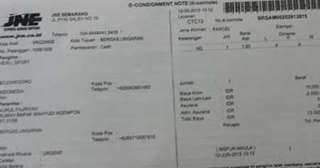 Cara Cek Nomor Resi Jne Kiriman Dari Semarang