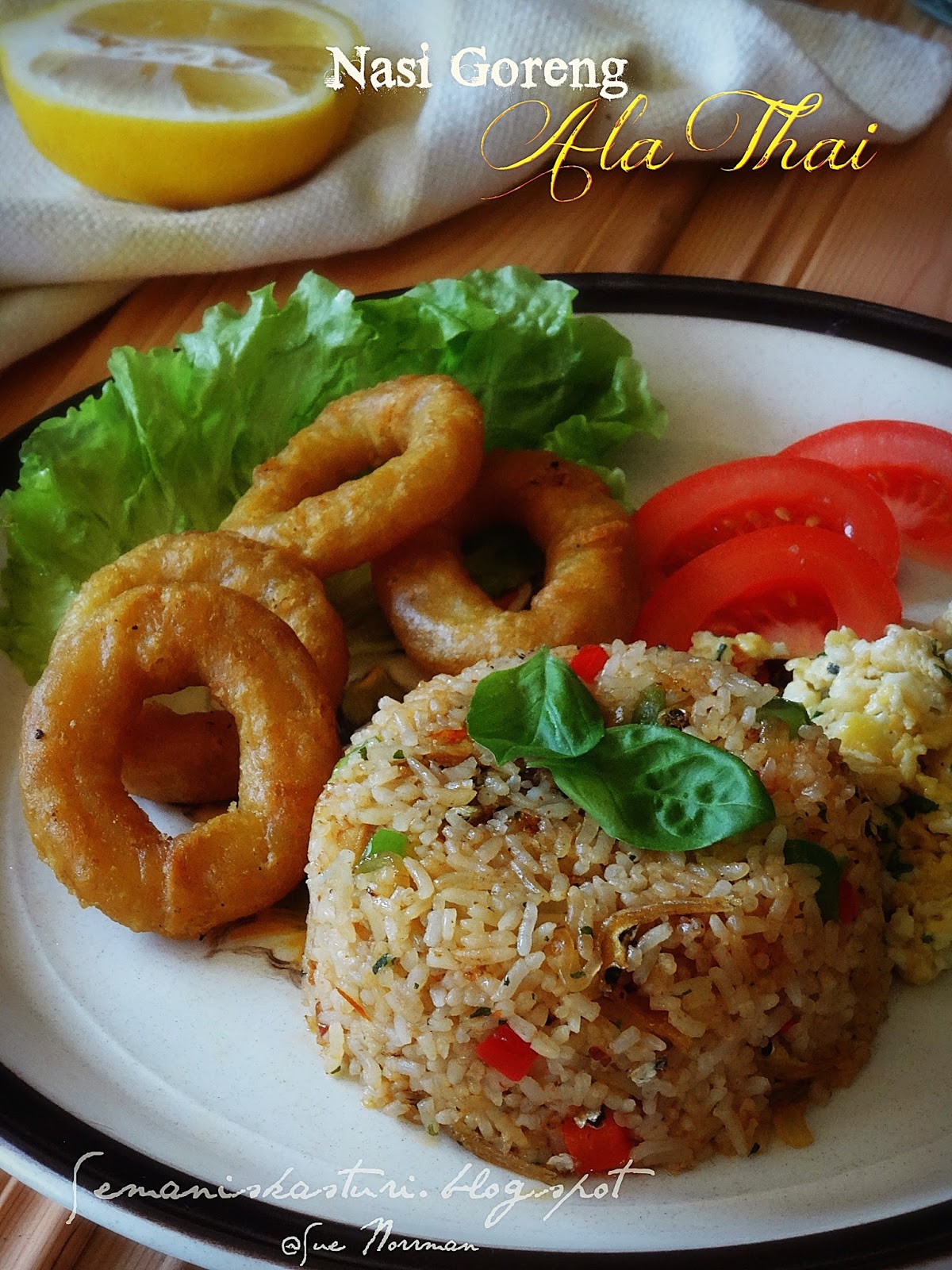 NASI GORENG ALA THAI ~ Swesia's Journey