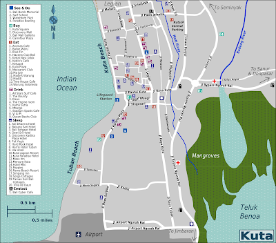 Kuta Map