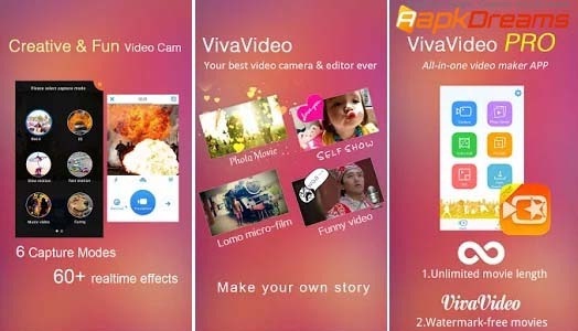 تحميل برنامج VivaVideo Pro النسخه المدفوعة مهكر للاندرويد apk تحميل برنامج VivaVideo Pro النسخه المدفوعة مهكر للاندرويد apk