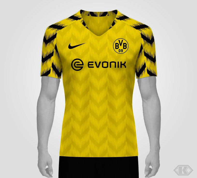 foso Nombrar Pesimista Amazing Nike Borussia Dortmund Kit Concept by Kifth - Footy Headlines