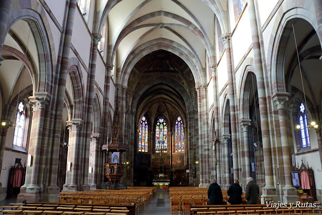 Iglesia de San Pedro y San Pablo de Obernai, Alsacia