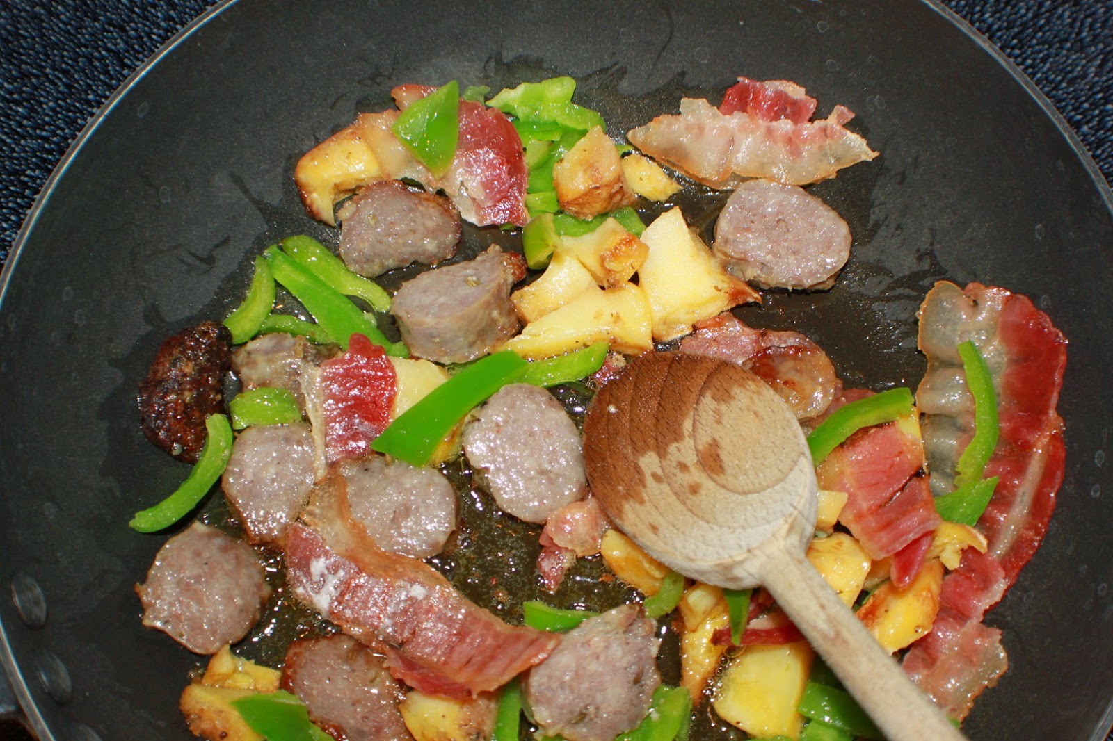 Sausage Eggs Potatoes Giambotta Recipe What's Cookin' Italian Style