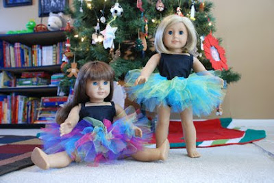 American girl doll tutu and leotard