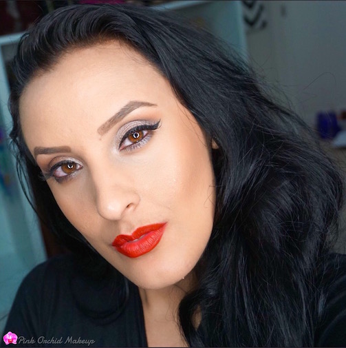 Lancome-Makeup-PinkOrchidMakeup-MOTD-Classic-Red-Lips-+-Neutral-Eyes