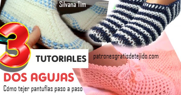 Silvana Tim Babuchas De Lana Pantuflas De Lana Tejidas Silvana Tim