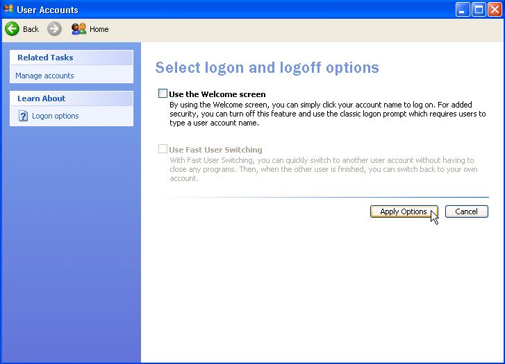 Ubah Tampilan Login Screen Windows XP Fruitful Tree