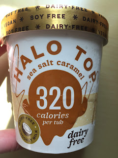 Halo Top Dairy Free Sea Salt Caramel Ice Cream