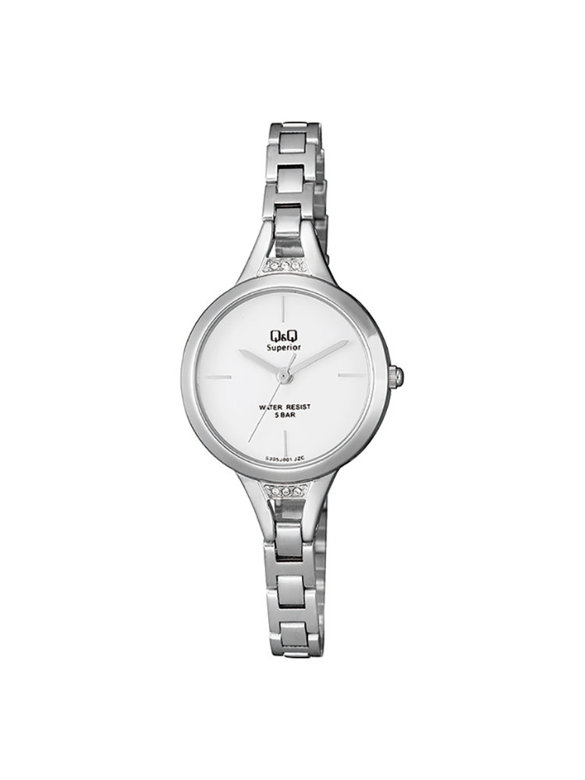 Ceas dama fashion la moda subtire argitniu ieftin Q&Q Fashion S305J201Y Ceas dama fashion la moda subtire argitniu ieftin Q&Q Fashion S305J201Y