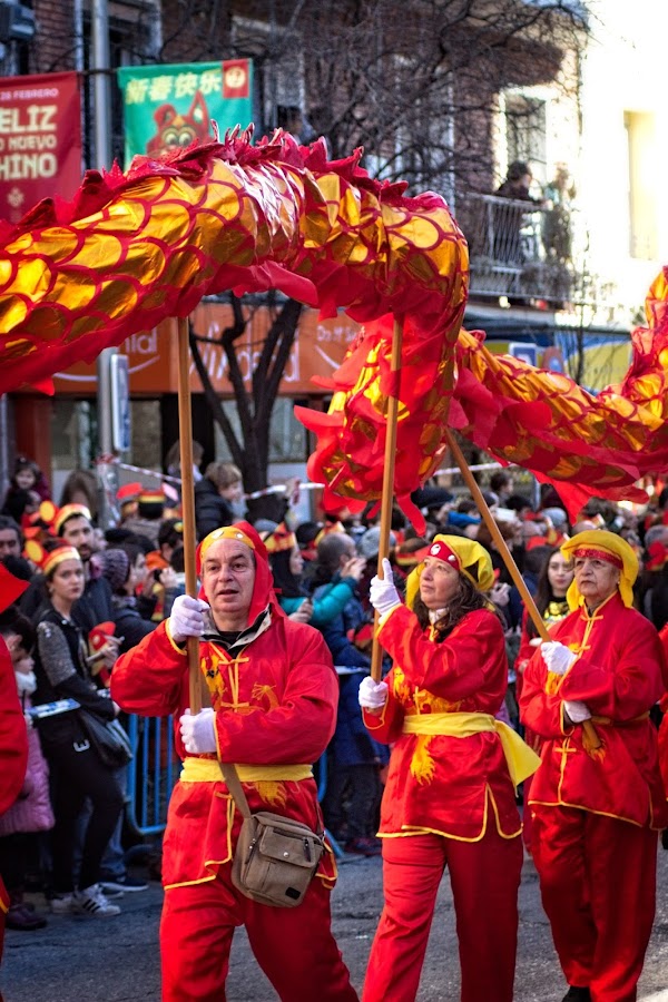 Desfile del Año Nuevo Chino 2018. Año del Perro