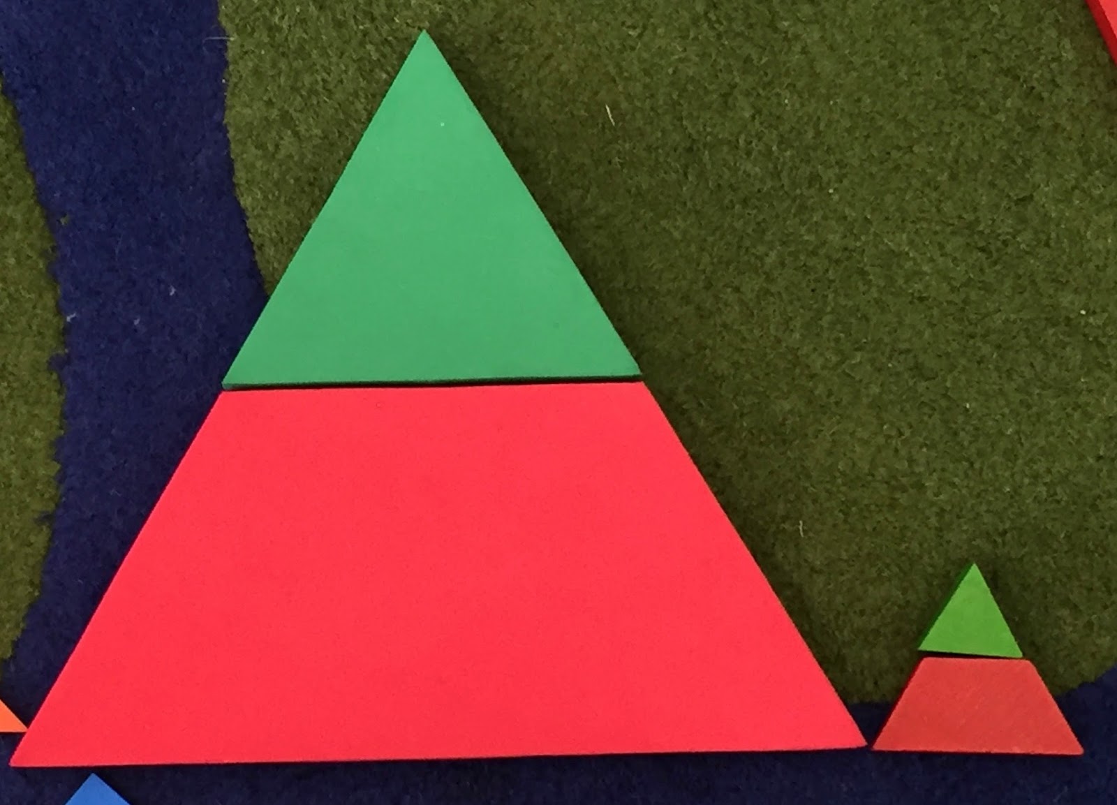 Authentic Inquiry Maths: Making big shapes out of little shapes