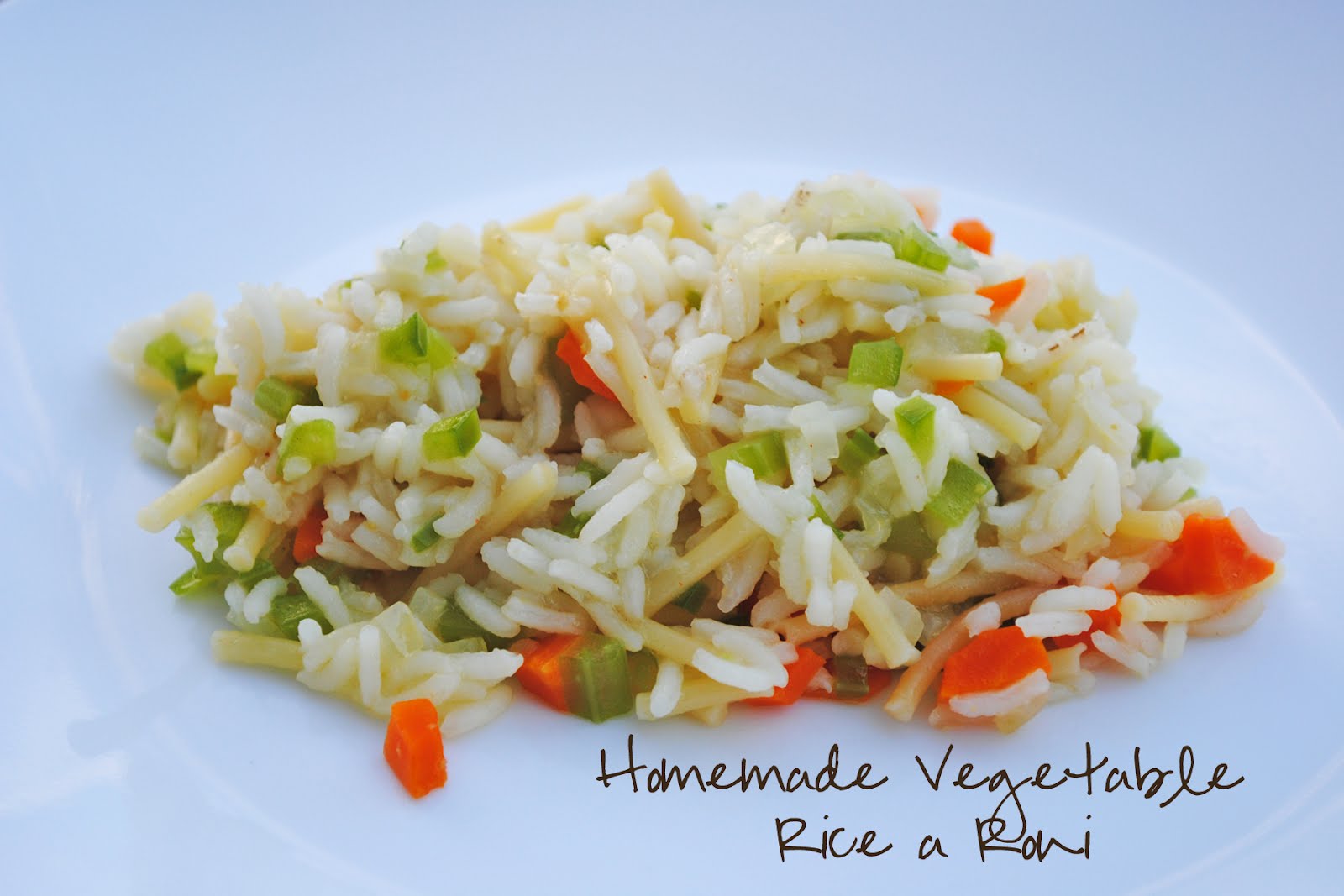 Durfee Family Recipes Homemade Vegetable Rice a Roni