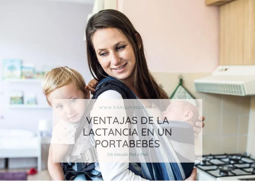 Ventajas de la lactancia en un portabebés