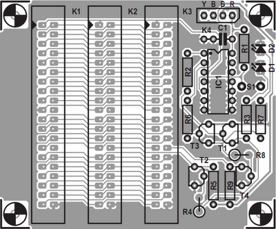 Simple Hard Disk Selector Circuit Diagram | Super Circuit Diagram